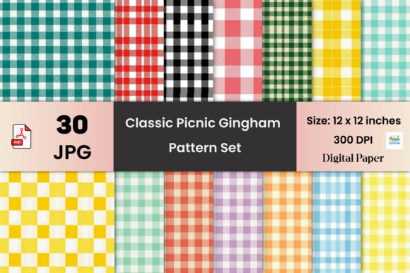Elevate Designs with Gingham Patterns