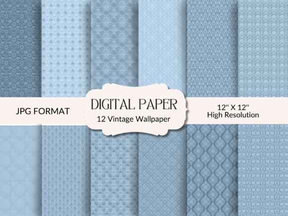 Elevate Designs with Seamless Victorian Vintage Wallpaper