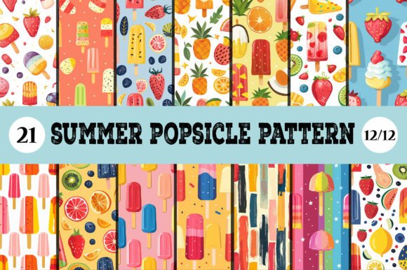 Elevating Summer Design: The Strategic Value of the Summer Popsicle Pattern
