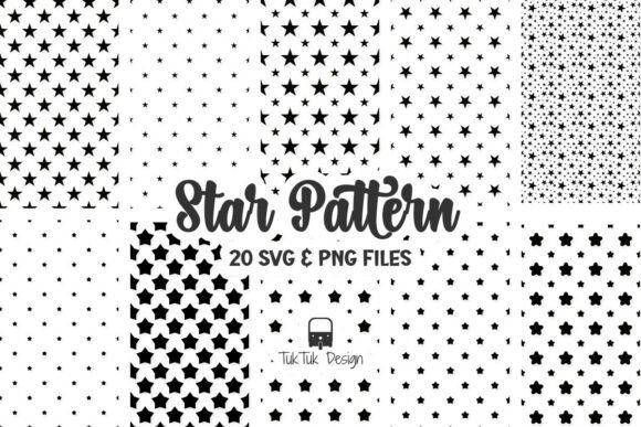 Elevating Visual Identity with the Comprehensive Star Pattern Bundle and Seamless Background Solutions