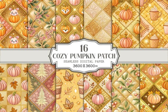 Evaluating the Cozy Pumpkin Patch Seamless Pattern for Autumn Design Projects