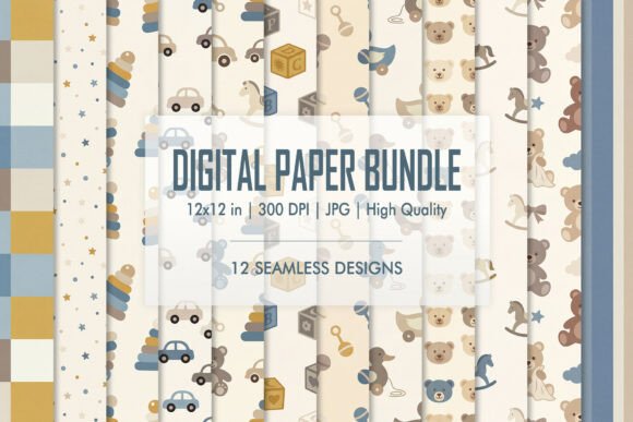 Evaluating the Neutral Baby Toy Nursery Paper Bundle for Modern DIY Projects
