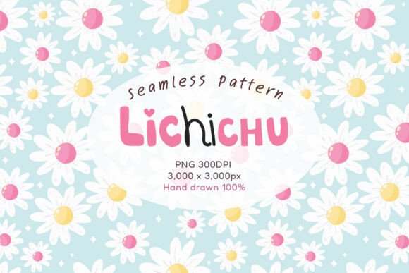Unlocking Creativity with the White Daisy Seamless Floral Pattern Blue