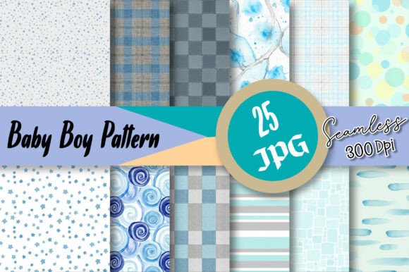 Unlocking the Charm of Baby Boy Seamless Patterns for Modern Creativity