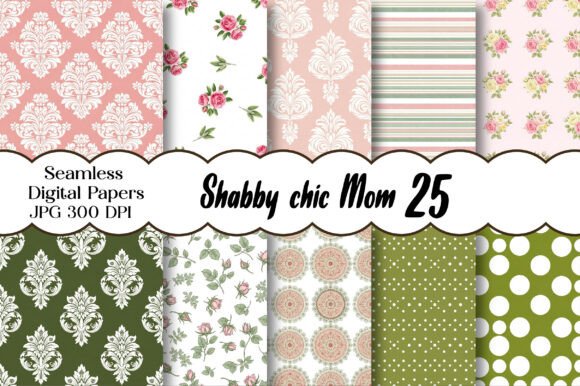 Unlocking the Potential of Shabby Chic Mom Digital Paper for Heartfelt Designs